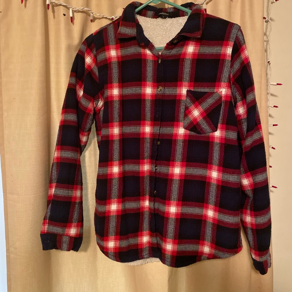 Flannel with fur